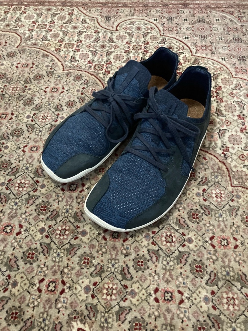 Men’s navy knit vivobarefoot 43
